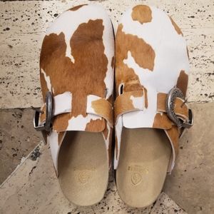 Greg Genuine Calf Hair Clog